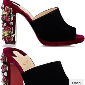 Brand new Christian Louboutin is never worn. Rare